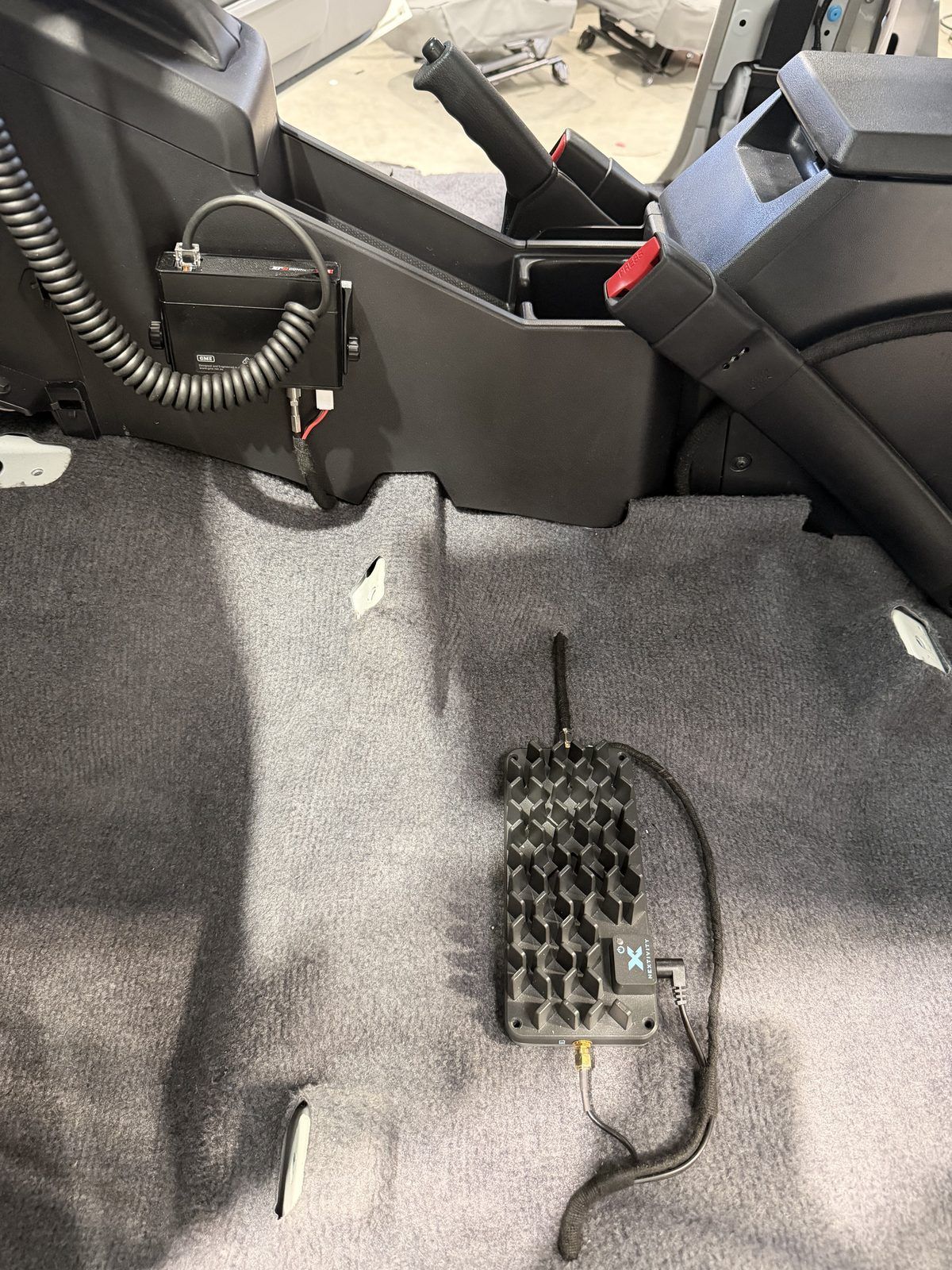 GME UHF radio and Cel-Fi signal booster install